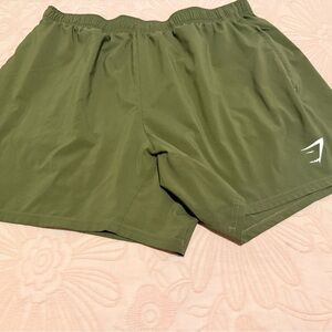 Gymshark Olive Workout Shorts